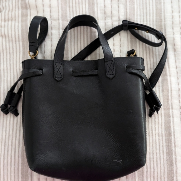 Madewell mini tote black purse bag - Picture 2 of 5